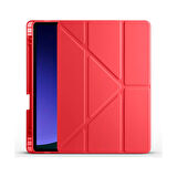 Teleplus Samsung Galaxy Tab S9 Fe SM-X510 Kılıf Trifolding Standlı Kalemlikli Kapak Rd2