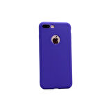 Teleplus Apple iPhone 7 Plus Kılıf Premier Silikon Kılıf Mat Kılıf Mor