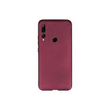 Teleplus Huawei Y9 Prime 2019 Kılıf Premier Silikon Esnek Arka Koruma Mürdüm