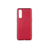 Teleplus Oppo Reno 4 Pro Kılıf Premier Silikon Esnek Koruma Mürdüm