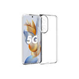 Teleplus Huawei Honor 90 Kılıf Süper Silikon Lüx Korumalı Şeffaf