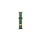 Teleplus Watch 4 5 40MM Kordon Silikon Metal Tokalı Ayarlanabilir KRD73 Yeşil