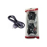 1.5 Metre Standart Power Kablosu Pc Bilgisayar Monitör Yazıcı Güç Kablosu 3 Pin Iec C13 Kasa Elektrik Bağlantı Kablosu