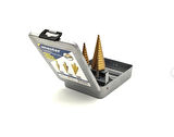 530670 Kademeli Sac Delme Matkap Ucu (step Drill) 3 Parça Set