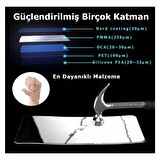 Samsung Note 20 Ekran Koruyucu Seramik Nano Cam Esnek Tam Full Kaplayan Kırılmaz