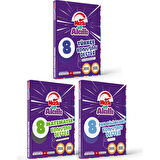 Tammat Yayınları LGS 8. Sınıf Hızlı ve Akıllı Tam Set Konuşan Defter 6 Kitap