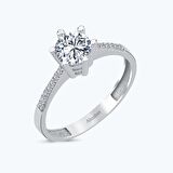 Altın Tektaş Yüzük