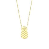 Altın Ananas Kolye
