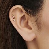 Altın Tragus Ok Piercing