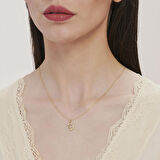 Altın Çiçek Kolye