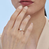 Altın Tektaş Yüzük