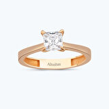 Altın Tektaş Yüzük