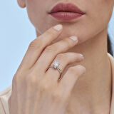 Altın Tektaş Yüzük