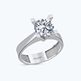 Altın Tektaş Yüzük