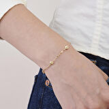 Altın Kalp Bileklik