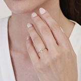 Altın F Harfi Yüzük