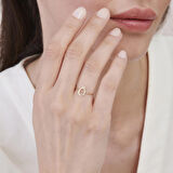 Altın Ö Harfi Yüzük