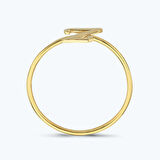 Altın Z Harfli Yüzük