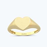 Altın Kalp Yüzük