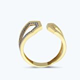 Altın Taşlı Yüzük