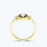 Altın Sekizgen Yüzük