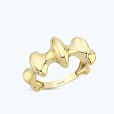 Altın Bombeli Yüzük