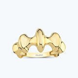 Altın Bombeli Yüzük