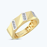 Altın Taşlı Yüzük