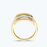 Altın Üç Renk Yüzük