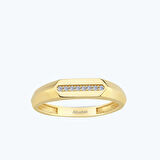 Altın Taşlı Yüzük