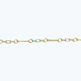 Altın Halka Zincir Bileklik