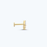 Altın Tragus Baget Piercing