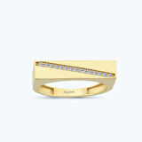 Altın Taşlı Yüzük