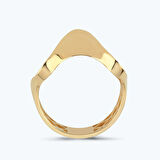 Altın Dalga Yüzük