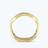 Altın Dalga Yüzük