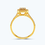 22 Ayar Altın Baget Yüzük