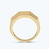 Altın Bombeli Yüzük