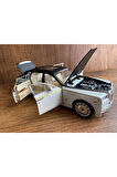 Rolls Royce Model Araba Beyaz Rolls Royce Scale Diecast Araba Ön Far Arka Stop Işıklı Kapılar Açılır