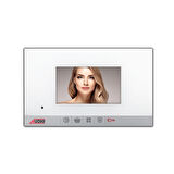 AUDIO 001180 Bus Plus 4.3"görüntülü Diafon (Mekanik Butonlu) – Beyaz Şase