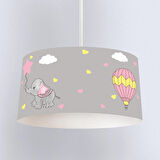 Çocuk Odası Dijital Baskılı Sarkıt Avize Model 121