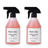 Ayakkabı Ve Kumaş Temizleme Spreyi 2x500 ml 2 li