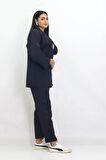 GENİŞ KESİM BLAZER CEKET CIRTLI PANTOLONLU TAKIM