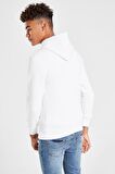 Willy Wonka Logo Beyaz Çocuk 3ip Kapşonlu  Sweatshirt