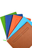Hkn 881 Thermo Deri 80 Yaprak Lastikli Defter 15 x 21 cm