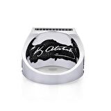 Altın Hakimiyet Milletindir Erkek Yüzük