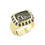 Altın Erkek Süleymaniye Camii Yüzük