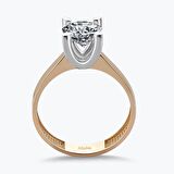 Altın Tektaş Yüzük