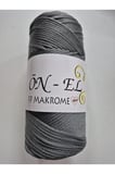Makrome Polyester ip 200 gram Gri 062