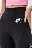 Nike Air High Rise Tight Fit Yüksek Belli Pamuk Polyester Tayt 