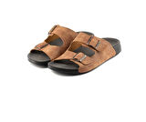 Roy Jones Delhi 4 Mevsim Anatomik Taban Çift Tokalı Ayarlanabilir Erkek Terlik 5002